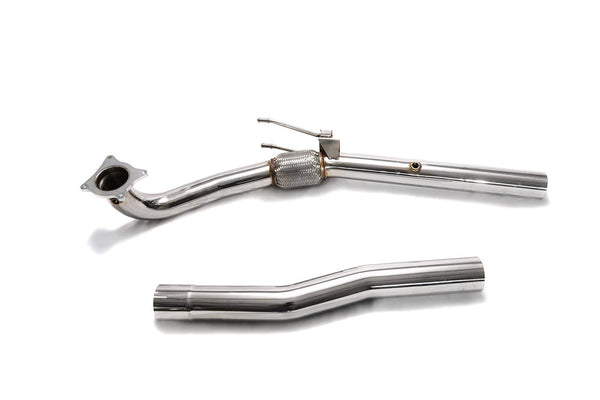 ARMYTRIX High-Flow Performance Race Downpipe | Secondary Downpipe 76mm Volkswagen Golf MK6 R20 10-14