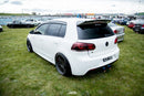 ARMYTRIX Stainless Steel Valvetronic Catback Exhaust System Dual Matte Black Tips Volkswagen Golf R MK6 10-14