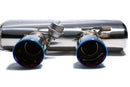 ARMYTRIX Stainless Steel Valvetronic Catback Exhaust System Dual Chrome Silver Tips Volkswagen Golf R MK6 10-14