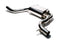 ARMYTRIX Stainless Steel Valvetronic Catback Exhaust System Dual Chrome Silver Tips Volkswagen Scirocco R 2.0TSI 09-19