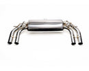 ARMYTRIX Stainless Steel Valvetronic Catback Exhaust System Gold Black Tips Volkswagen Golf R MK7 14-16