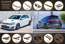 Volkswagen Golf MK7 GTI Full Lip Splitter Set with Rear Aero Valance & Fairing