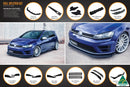 Volkswagen Golf MK7 R Full Lip Splitter Set with Rear Aero Valance & Fairing