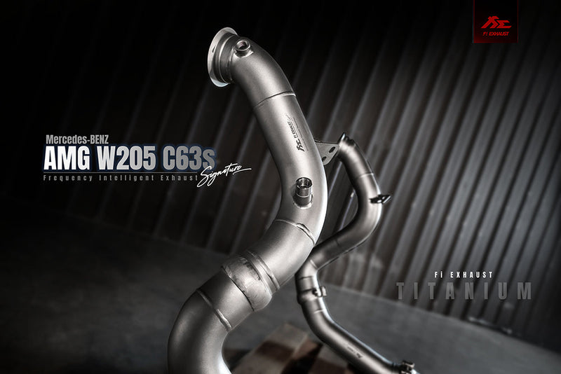 Valvetronic Exhaust System for Mercedes Benz AMG C63 S W205 Titanium Signature Series 4.0TT M177 14-21