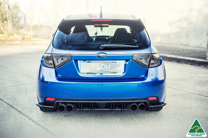 Subaru Impreza WRX/RS G3 Hatch FL Flow-Lock Rear Diffuser