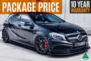 Mercedes A45 AMG W176 (Pre-Facelift) Full Lip Splitter Set