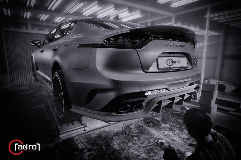 Kia Stinger Carbon Fiber Rear Diffuser V2