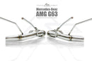 Valvetronic Exhaust System for Mercedes Benz AMG G63 Quad Tips W463 5.5TT M157 12-18