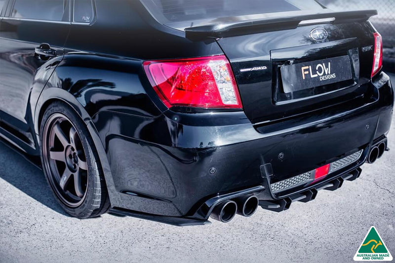 Subaru Impreza WRX / STI G3 Sedan FL Flow-Lock Rear Diffuser