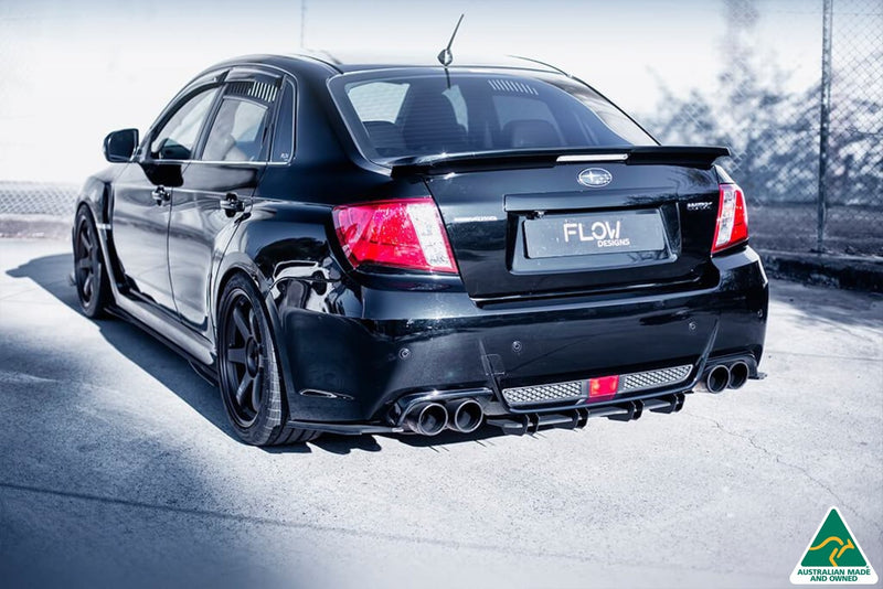 Subaru Impreza WRX / STI G3 Sedan FL Flow-Lock Rear Diffuser