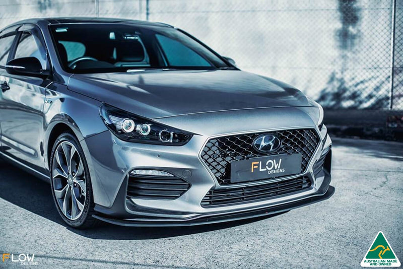 Hyundai i30 N Line Hatch PD (2018-Current) Front Lip Splitter