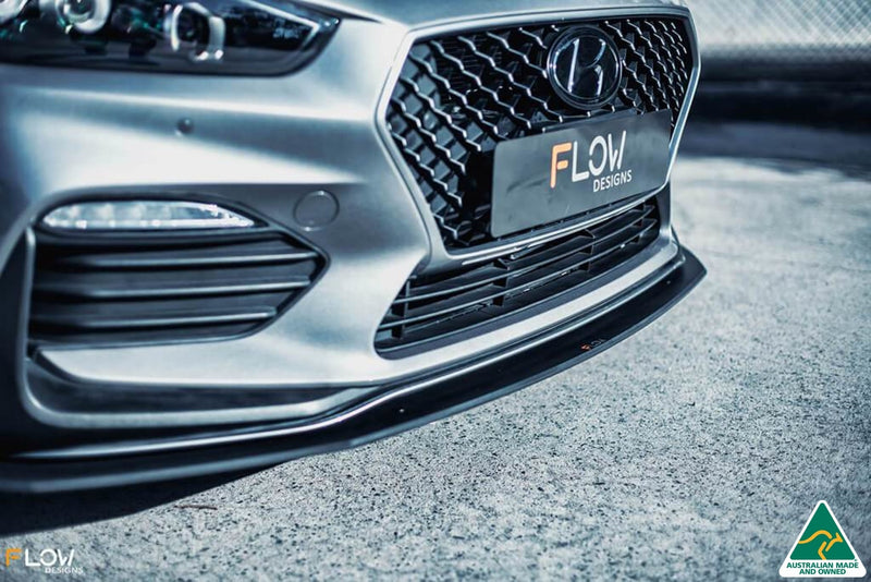 Hyundai i30 N Line Hatch PD (2018-Current) Front Lip Splitter