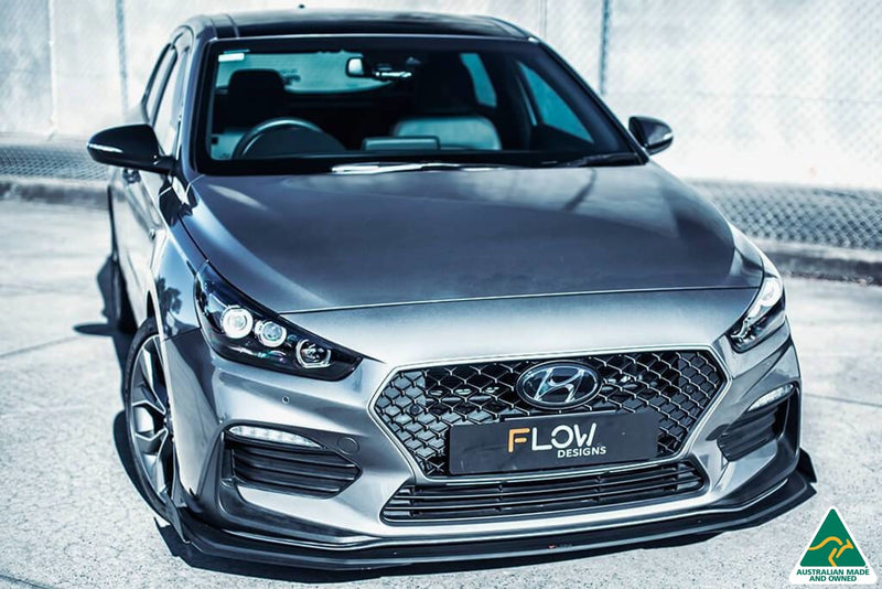 Hyundai i30 N Line Hatch PD (2018-Current) Front Lip Splitter