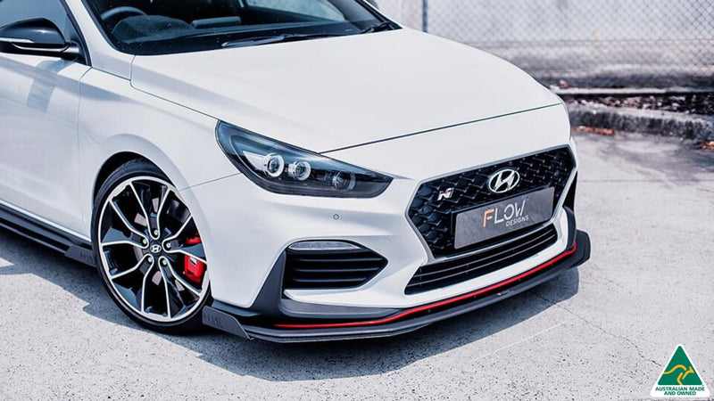 Hyundai i30N Fastback PD Front Lip Splitter Extensions (Pair)