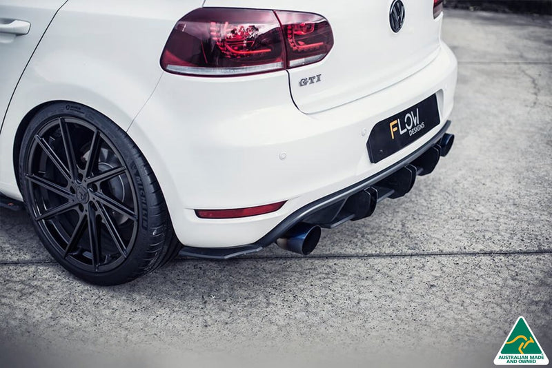 Volkswagen Golf MK6 GTI Rear Spats V3 (Pair)