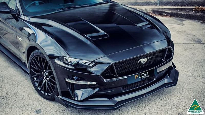 GT Mustang S550 FN Front Lip Splitter