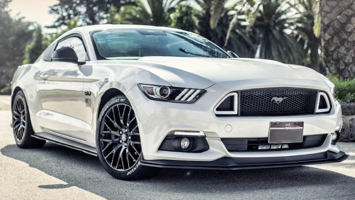 GT Mustang S550 FM Full Lip Splitter Set - No Accessories