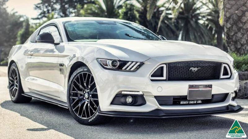 GT Mustang S550 FM Front Lip Splitter