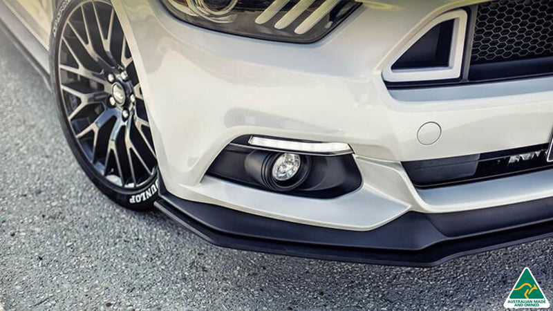 GT Mustang S550 FM Front Lip Splitter