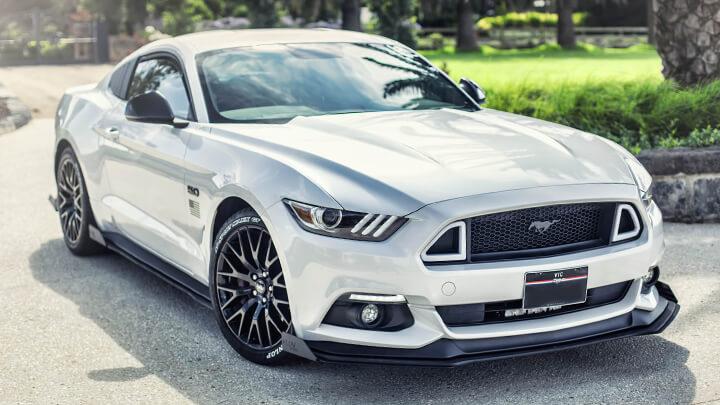 GT Mustang S550 FM Full Lip Splitter Set - All Accessories