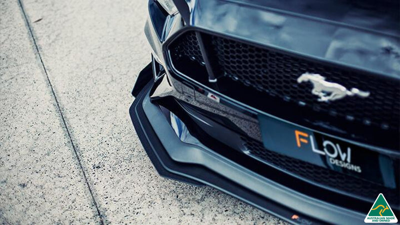 GT Mustang S550 FN Front Lip Splitter