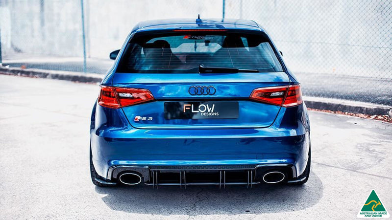 Audi RS3 8V Sportback (Pre-Facelift) Flow-Lock Rear Diffuser