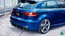 Audi RS3 8V Sportback (Pre-Facelift) Flow-Lock Rear Diffuser