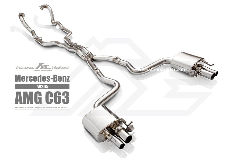 Valvetronic Exhaust System for Mercedes Benz AMG C63 W205 4.0TT M177 14-21